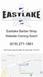 Mobile Screenshot of eastlakebarbershop.com